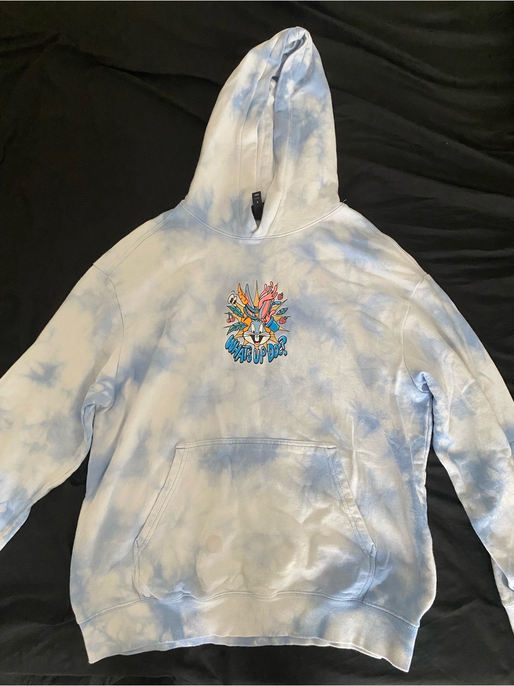 H&M Light Blue Relaxed-Fit Hoodie